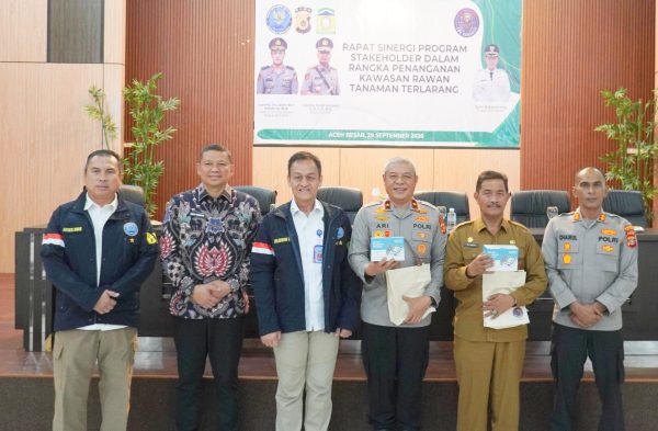 Polda Aceh dan BNN RI Sepakati Sinergi Ubah Kawasan Rawan Tanaman Terlarang di Aceh Besar Jadi Lahan Produktif