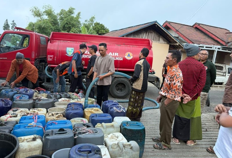 2,34 Juta Warga Jawa Tengah Terdampak Kekeringan, 75,4 Juta Liter Air Bersih Disalurkan