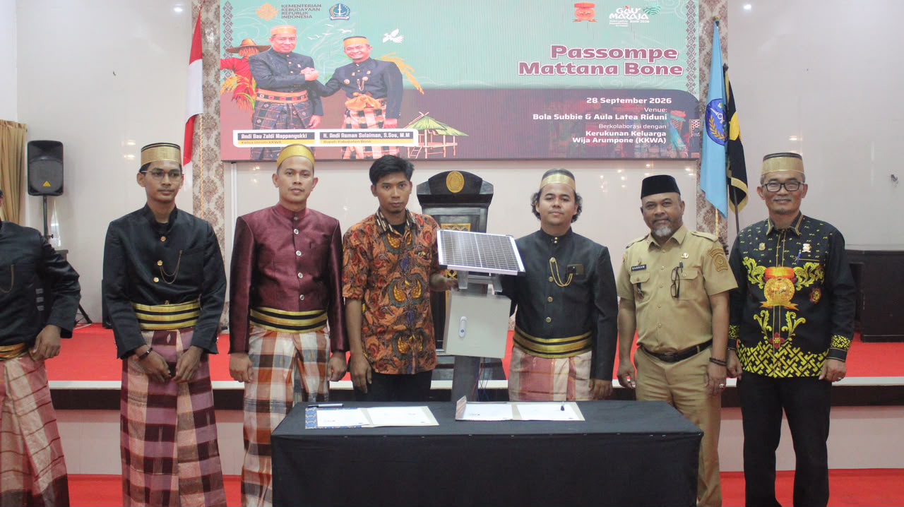 Ratusan Passompe Bone Serahkan Policy Brief ke Pemkab, Bupati Andi Asman Dorong Kontribusi Perantau