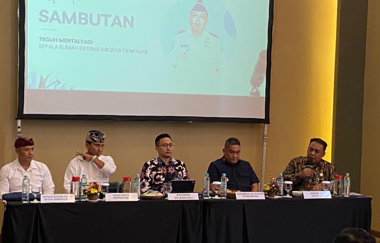 Rudenim Denpasar Detensi 177 WNA Sepanjang 2026, 143 Sudah Dideportasi