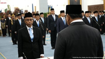 Prabowo Lantik 5 Wamen Ekonomi, Dradjad Wibowo Isi Kursi Wamenko