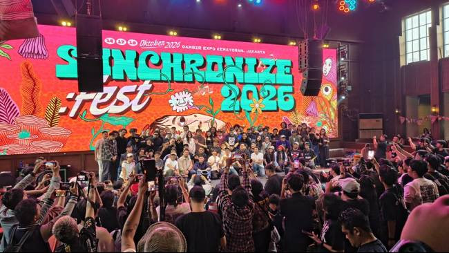 Synchronize Fest 2026 Gelar Edisi ke-11 pada 16-18 Oktober di Kemayoran