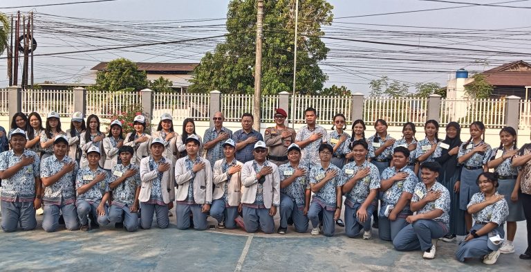 Kasatgaswil Sulut Densus 88 Jadi Irup di SMAN 7 Manado, Ingatkan Bahaya Bullying Picu Tawuran