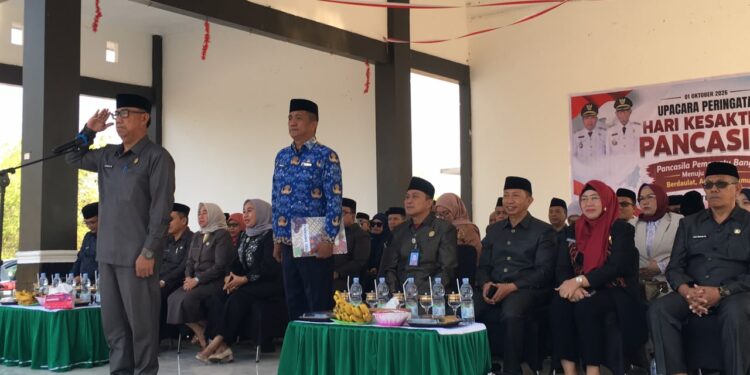 Pemkab Bone Bolango Gelar Upacara Hari Kesaktian Pancasila di Alun-Alun, Tekankan Persatuan Jadi Modal Bangun Daerah