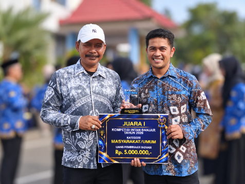 Desa Awang Bangkal Barat Juara 1 Kompetisi INTAN BANJAR 2026, Lahan Bekas Tambang Disulap Jadi Penggerak Ekonomi