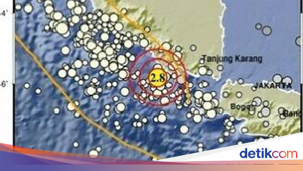 Tiga Gempa Guncang Lampung Sejak Dini Hari, Tanggamus dan Pesisir Barat Jadi Lokasi Terkuat