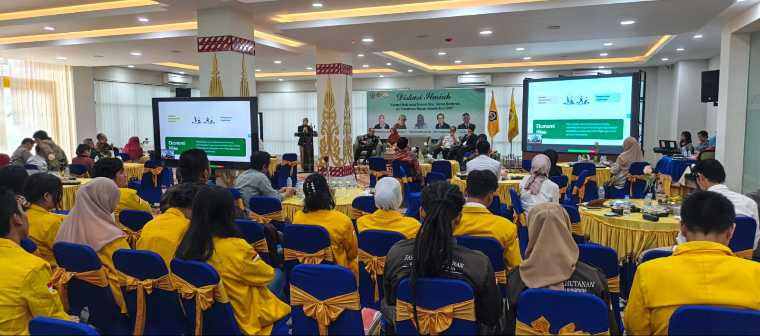 UPB Pontianak Gelar Diskusi Ilmiah Ekonomi Hijau, Libatkan 5 Akademisi dan CSIS Jelang Wisuda