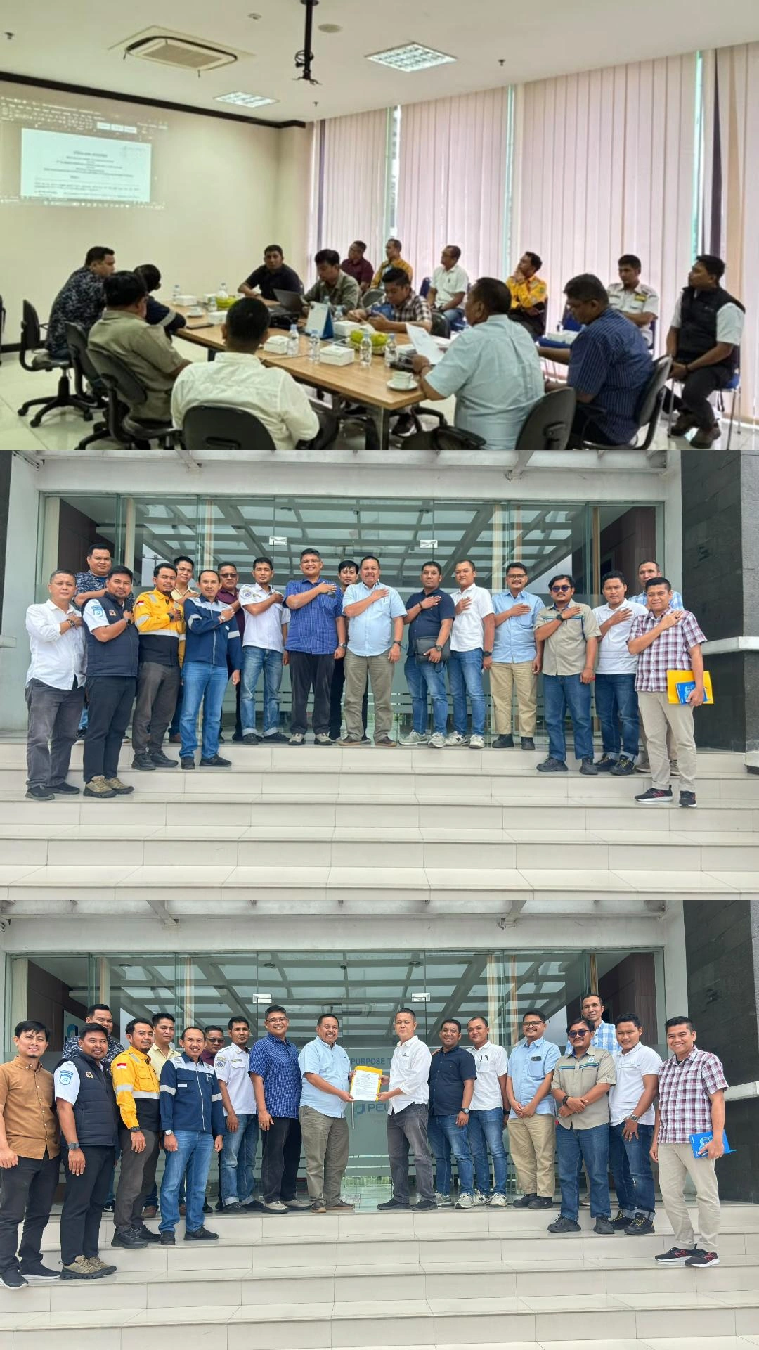 Pelindo Kuala Tanjung Finalisasi SLA Pelayanan Kapal Bersama Pengguna Jasa