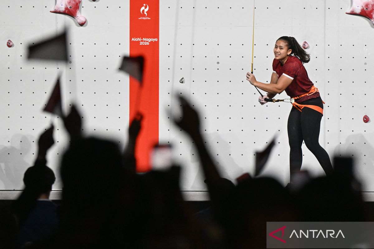 Desak Made Rita Kusuma Dewi Persembahkan Emas Panjat Tebing Speed Putri Asian Games 2026 di Nagoya