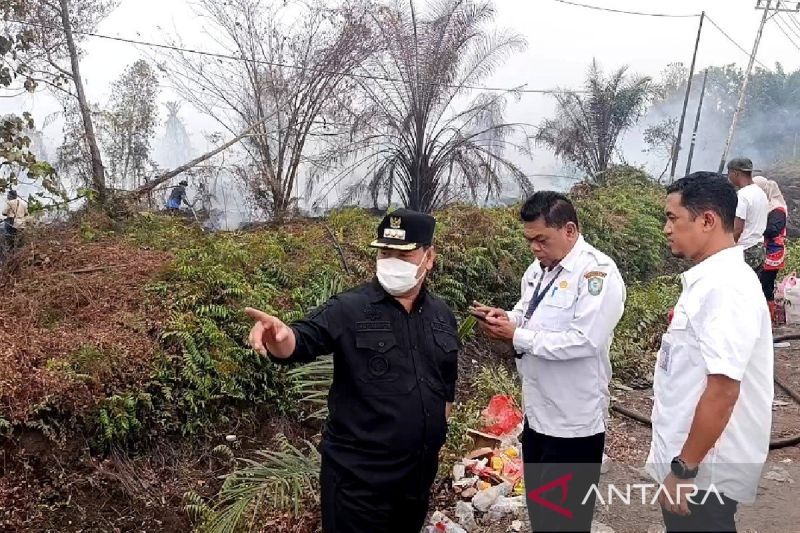 Karhutla Kotim Berkurang, Kabut Asap Masih Selimuti Sampit dari Kiriman Wilayah Selatan