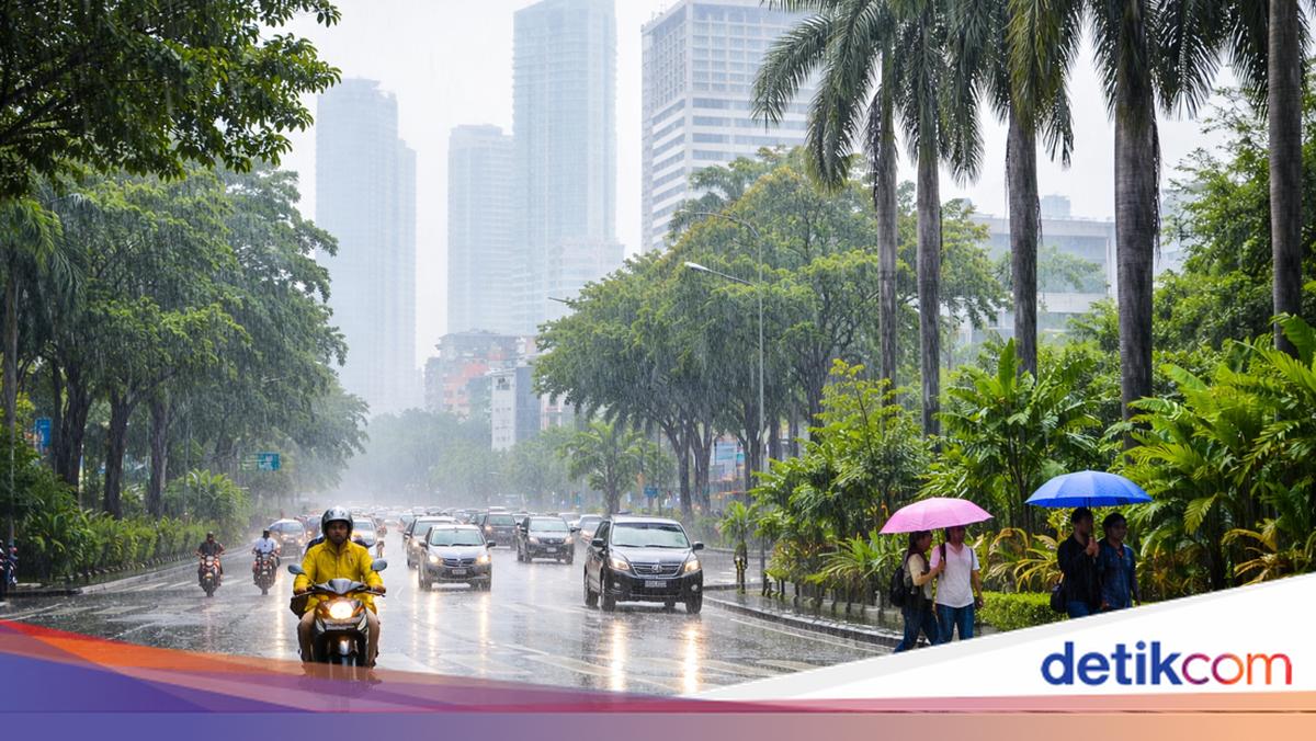 11 Kabupaten/Kota di Jambi Diprakirakan Hujan Ringan Hari Ini, Suhu Kerinci Terendah 15°C