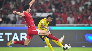 Bergson Brace, Malaysia Unggul 3-0 atas Singapura di Babak Kedua