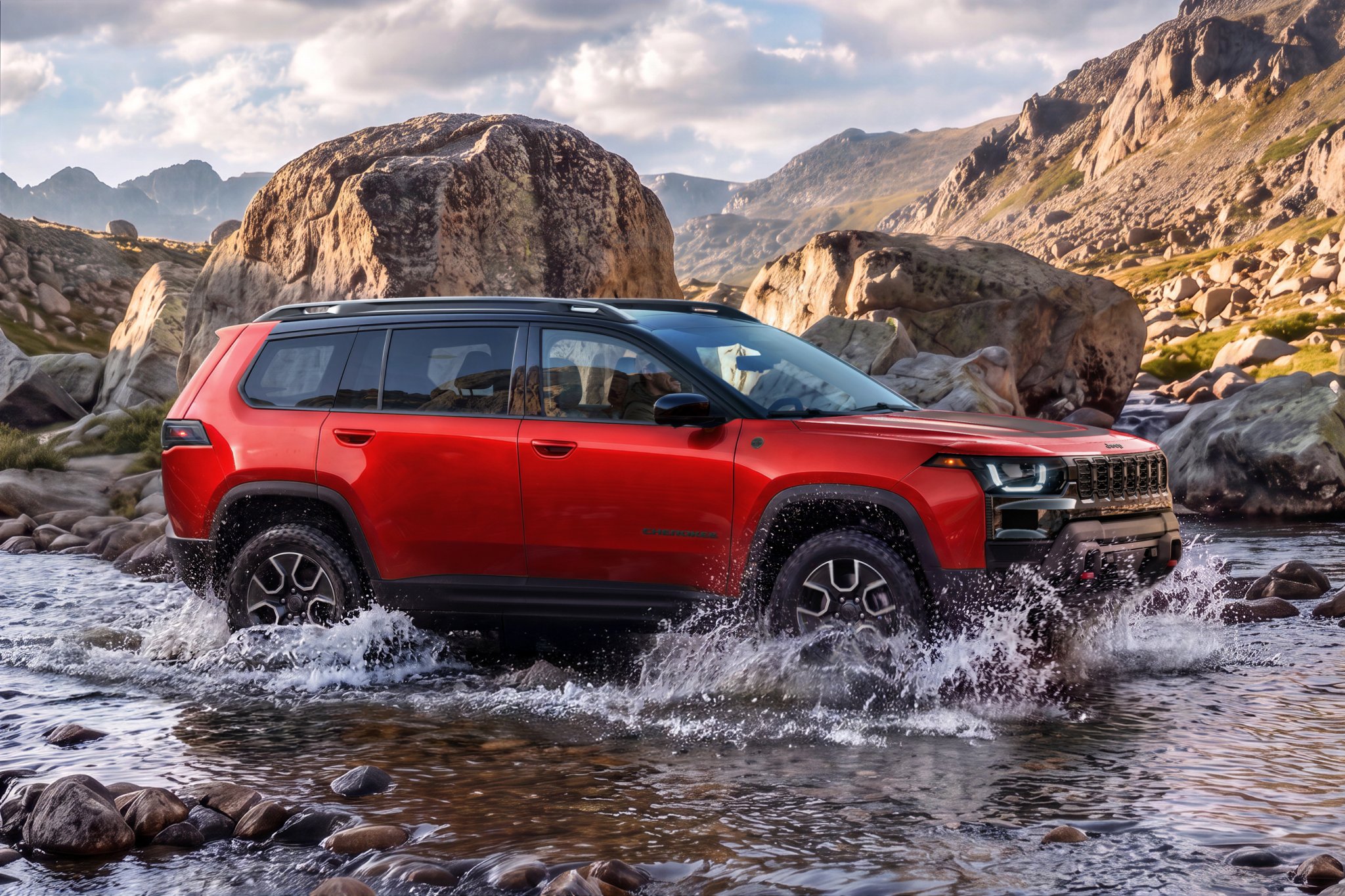 Jeep Cherokee Trailhawk 2027 Tantang Bronco Sport Sasquatch di Jalur Off-Road