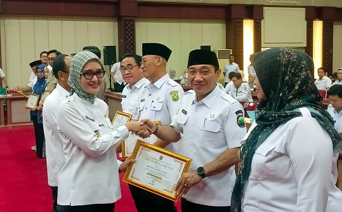 Lampung Selatan Raih Penghargaan Stunting dari Pemprov Lampung, Prevalensi Turun Jadi 10,4 Persen