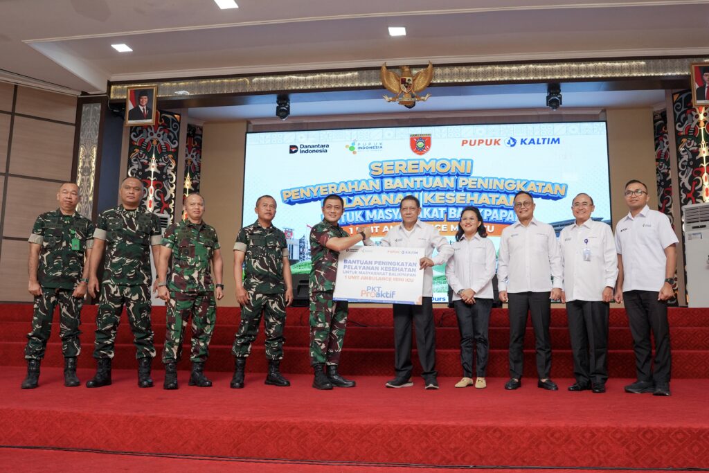 Pupuk Kaltim Hibahkan Mini ICU ke Kodam VI/Mulawarman, Perkuat Layanan RS TNI AD Balikpapan