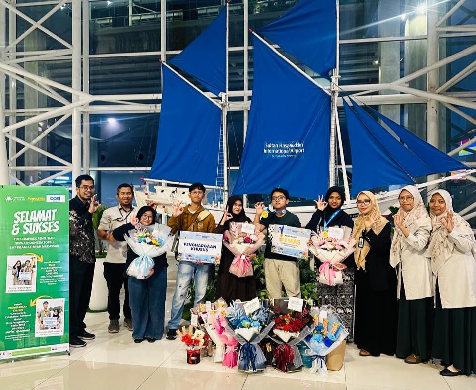 Siswa SMP Islam Athirah Makassar Raih Emas OPSI 2026 lewat Riset Pendingin Smartphone dan Literasi AI