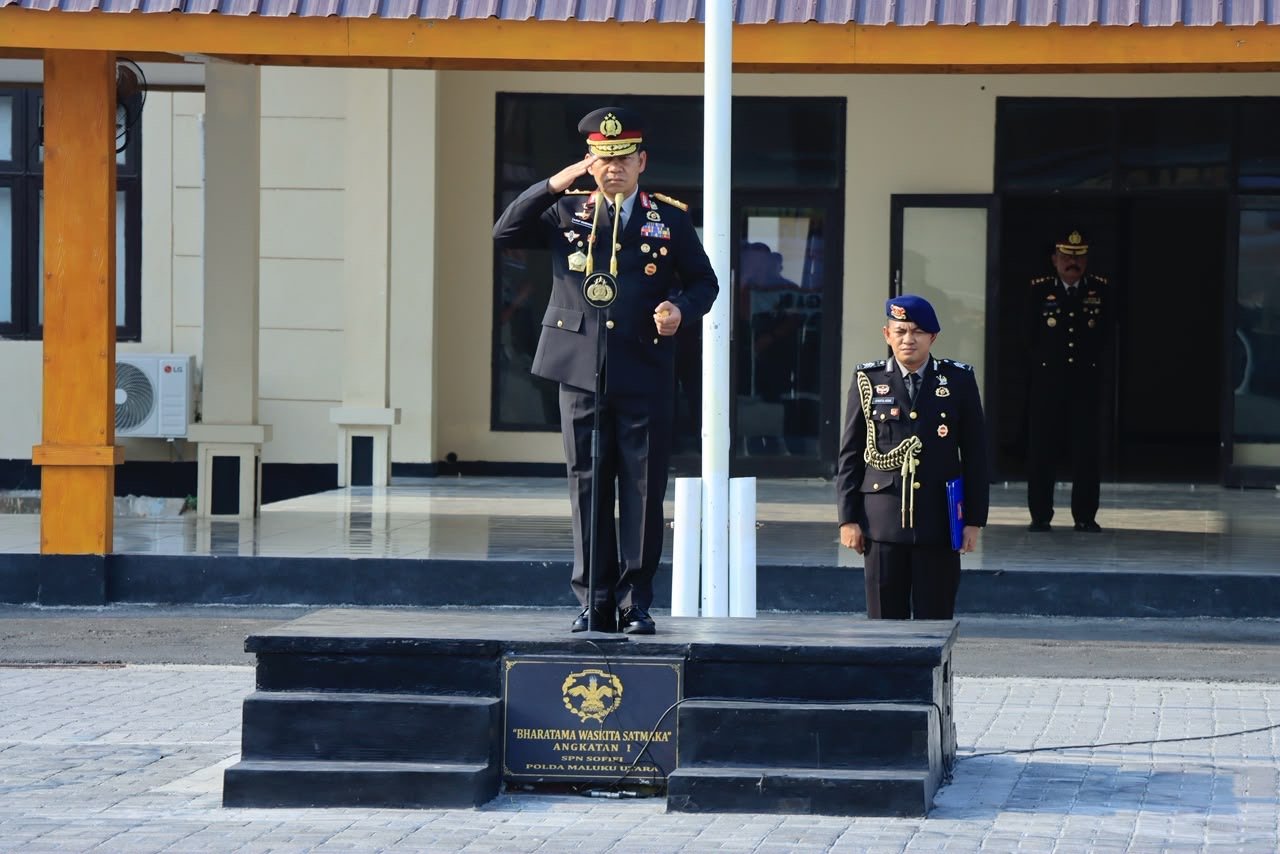 Kapolda Malut Pimpin Upacara Hari Kesaktian Pancasila di Sofifi, Ajak Warga Jaga Kondusifitas Daerah