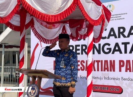 Rutan Mamuju Gelar Upacara Hari Kesaktian Pancasila 2026, Warga Binaan Ikut Khidmat