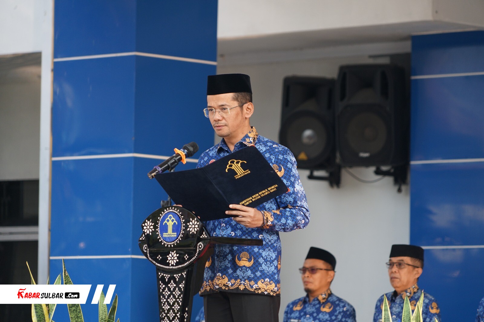 Upacara Hari Kesaktian Pancasila di Mamuju, Kemenkum Sulbar Tegaskan Integritas dan Pelayanan Warga