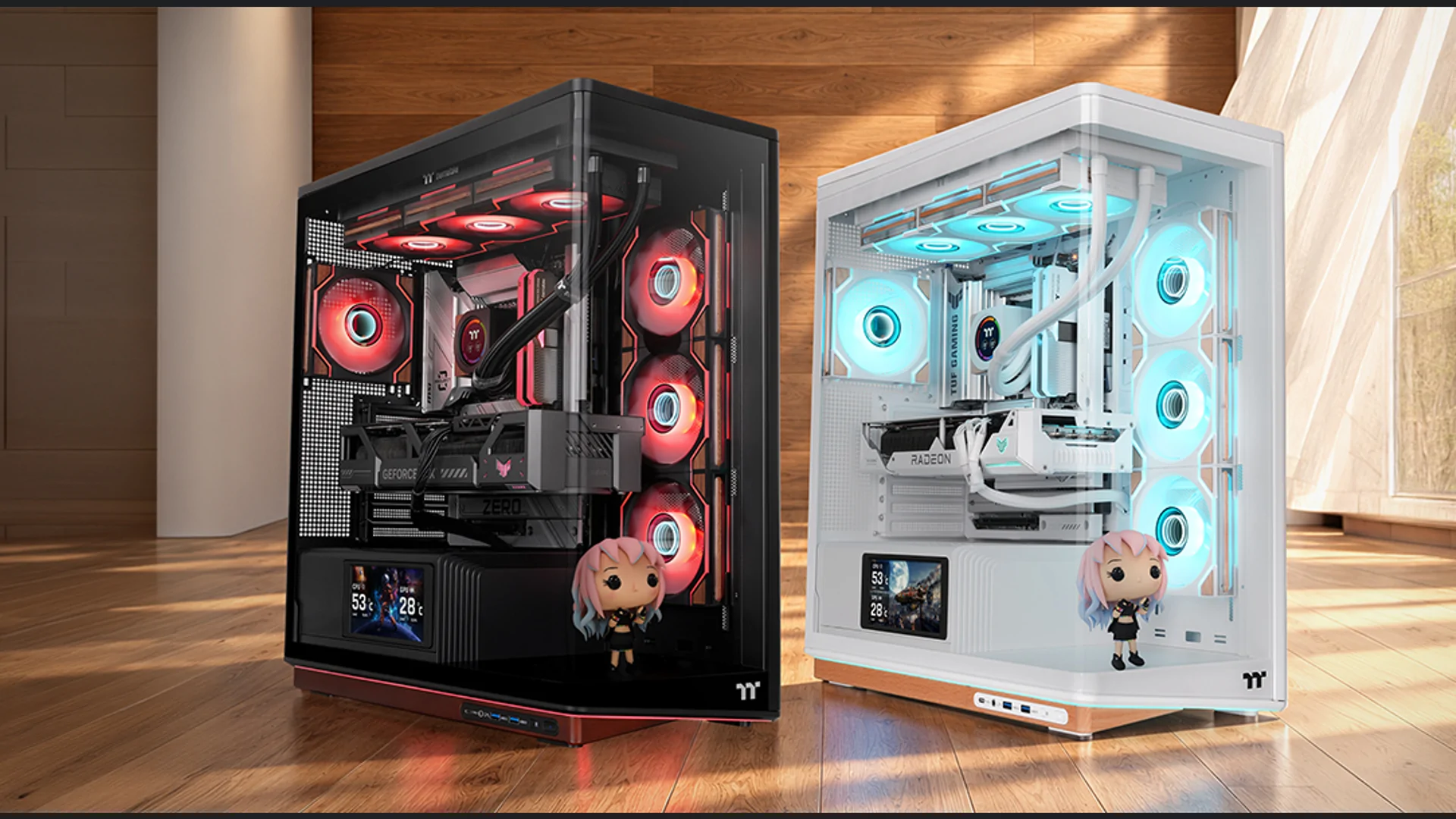 Thermaltake Rilis Casing Stage 500 TG ARGB, Etalase PC Transparan