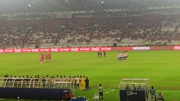 Indonesia Vs Bangladesh Dibuka Mengheningkan Cipta untuk Korban Kanjuruhan