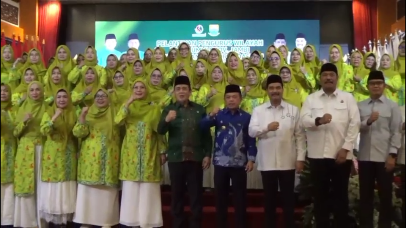 Pengurus Fahmi Ummi Se-Jambi Dilantik di Rumah Dinas Gubernur, Siap Beri Manfaat Nyata untuk Masyarakat