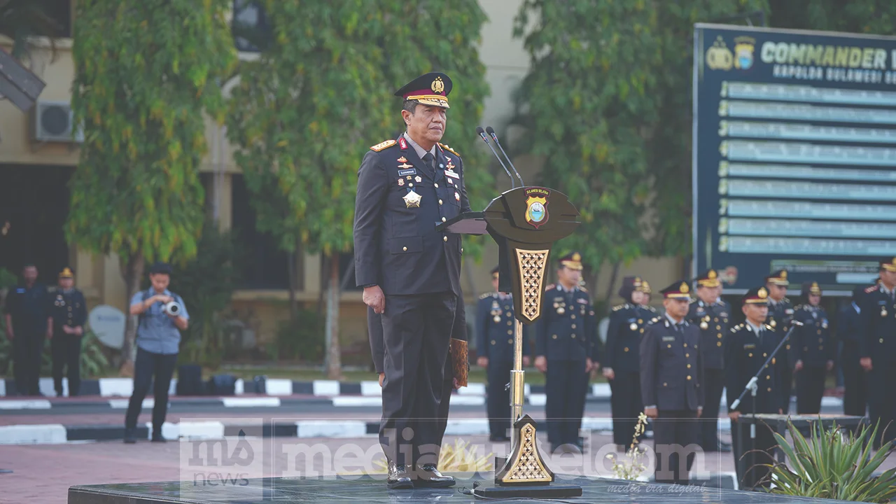 Kapolda Sulsel Pimpin Upacara Hari Kesaktian Pancasila, Tekankan Nilai Pancasila jadi Landasan Moral Personel Polri