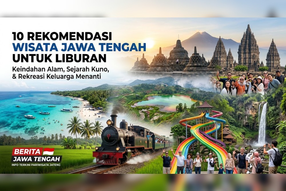 10 Destinasi Wisata Jawa Tengah Paling Populer 2026, dari Borobudur hingga Karimunjawa