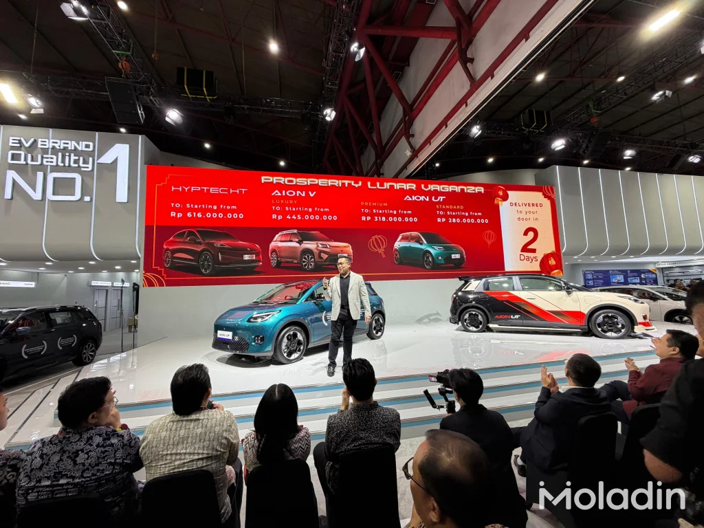 GAC AION UT Urban Resmi Meluncur di GIIAS Semarang 2026, Ini Harga dan Speknya
