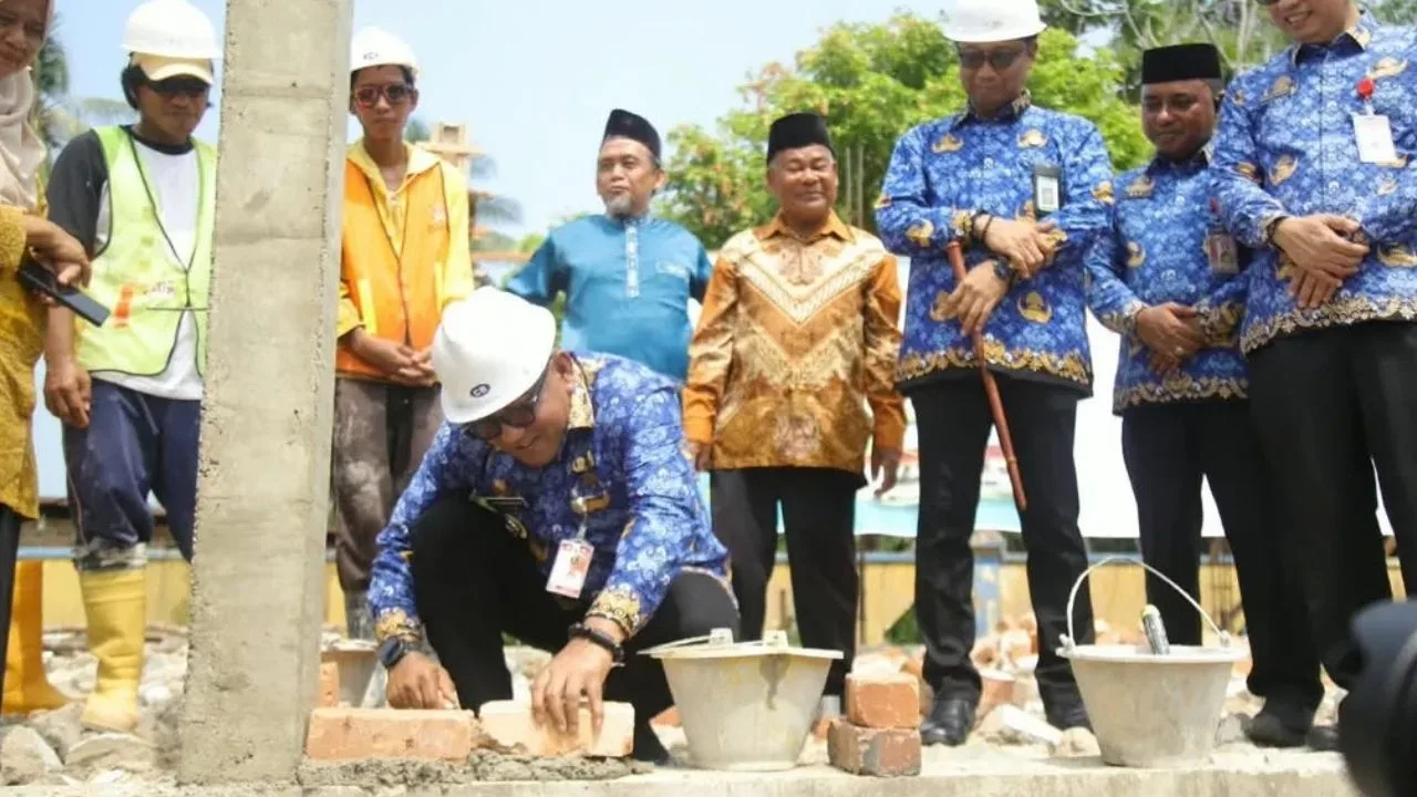 Wali Kota Tanjungpinang Groundbreaking Revitalisasi SDN 009 Pulau Penyengat, Anggaran Rp 3,3 Miliar dari APBN