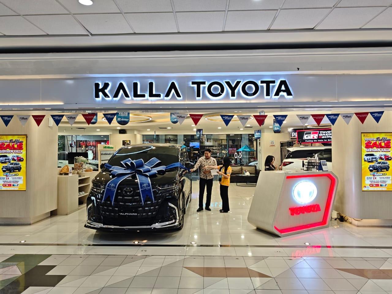 Kalla Toyota Gelar End Year Sale, DP Bisa Dicicil Dua Kali