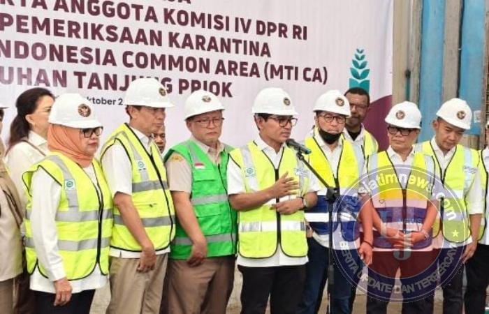 Komisi IV DPR Tinjau Karantina Impor Pangan di Tanjung Priok, Awasi Standar Keamanan