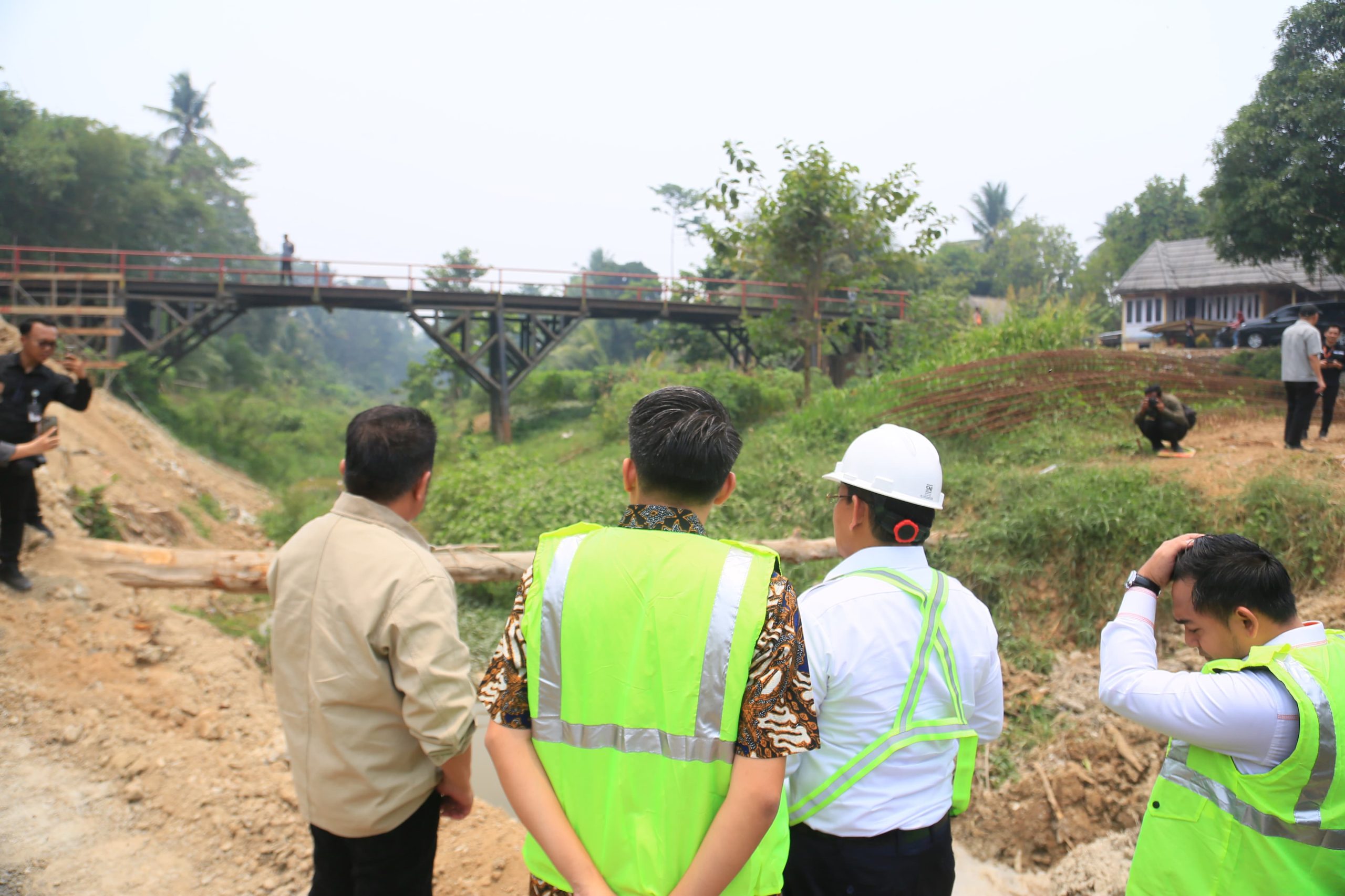 Gubernur Sumsel Groundbreaking Jembatan Air Arisan Mendang Rp21 Miliar di Ogan Ilir