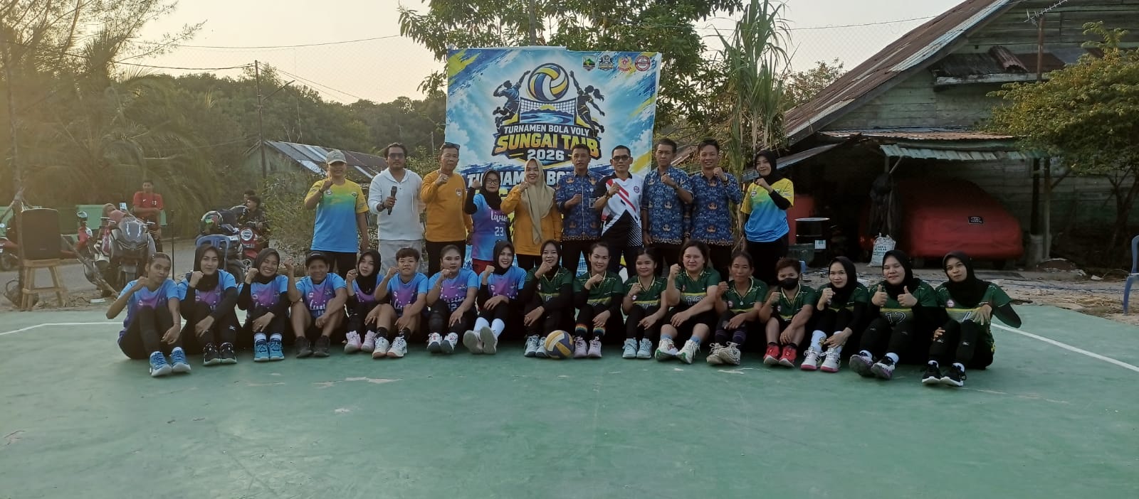 Club Figther Juara Turnamen Voli Sungai Taib Cup 2026, 18 Tim Putri dari 4 Kecamatan Berlaga di Kotabaru