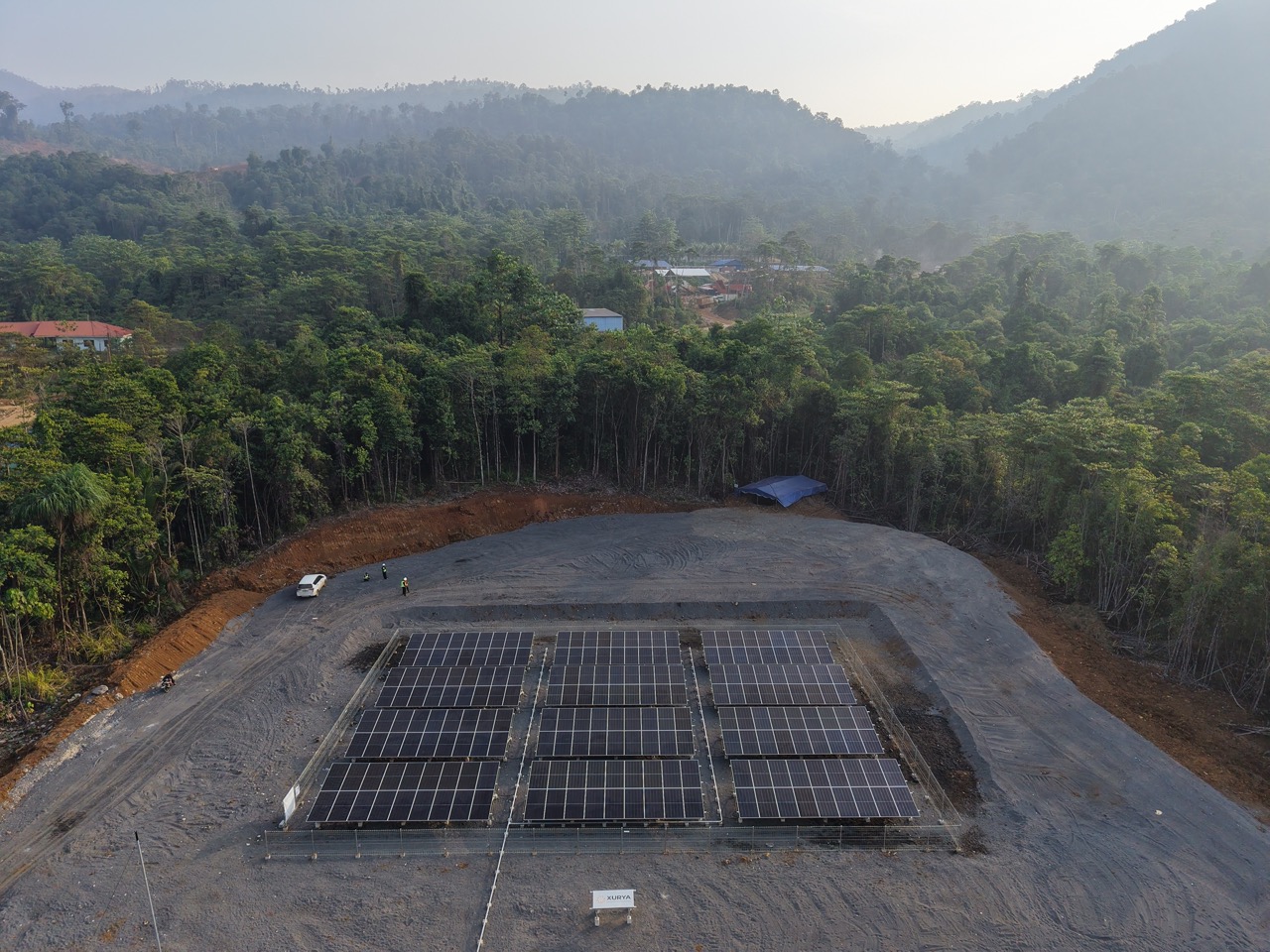 Central Omega Nyalakan PLTS Hybrid di Tambang Nikel Morowali Utara