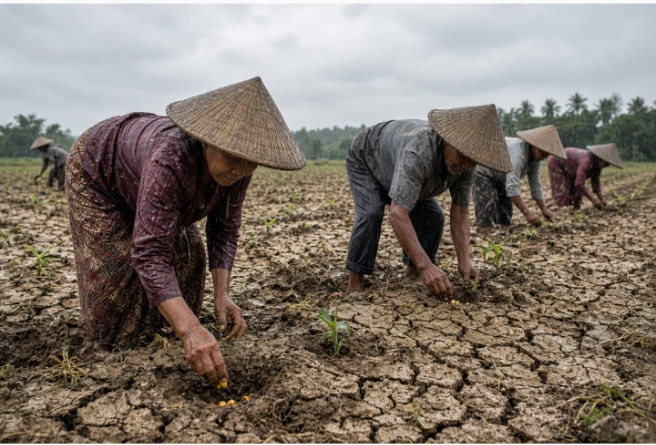 Hujan Mulai Turun di Jateng, Petani Tadah Hujan Diminta Waspadai Salah Mongso Sebelum Tanam