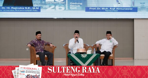 Mantan Menag Said Agil Husin Al Munawar Isi Kuliah Umum Al-Qur'an di Unismuh Palu