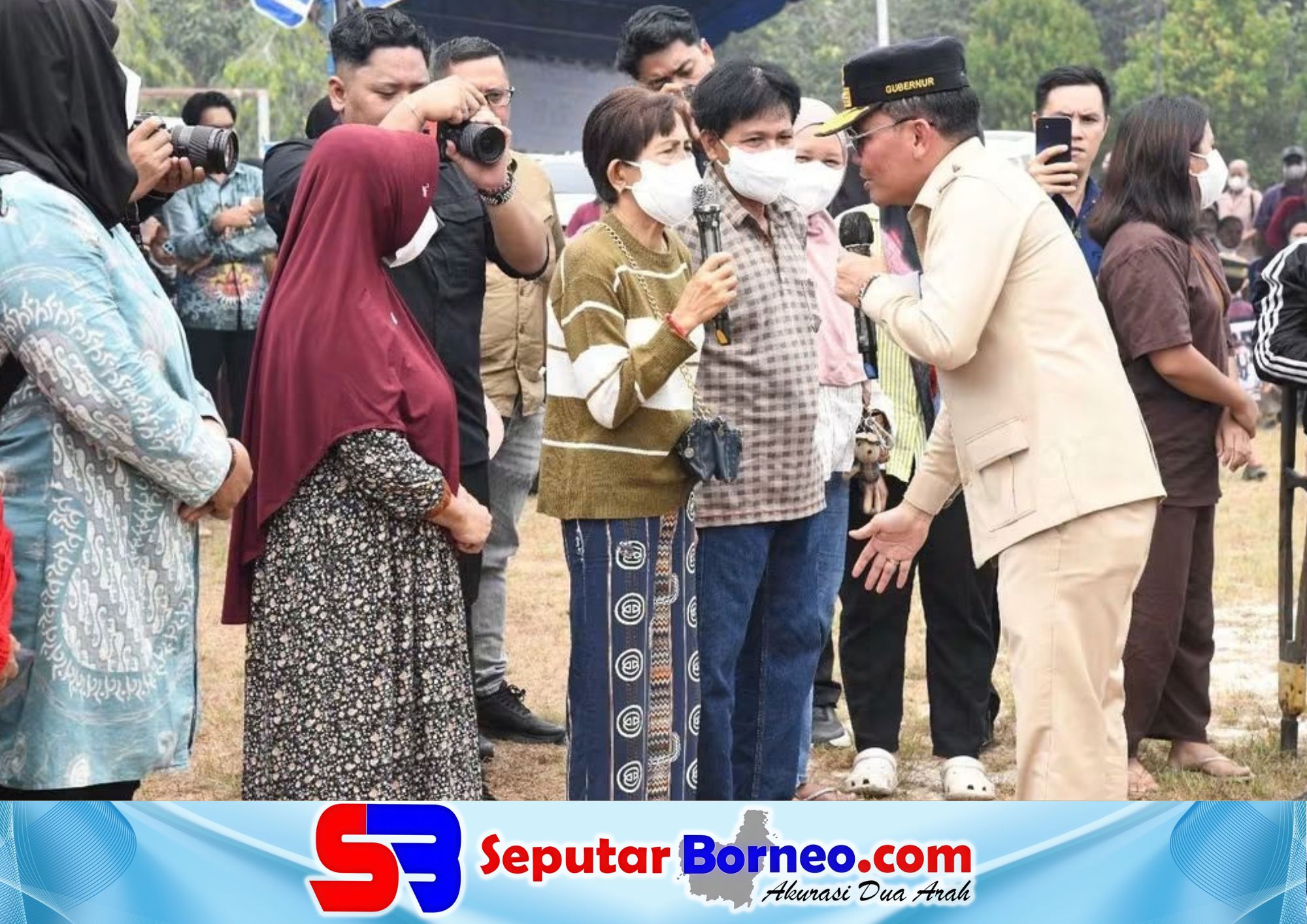 Gubernur Kalteng Salurkan 500 Paket Sembako dan Kartu Huma Betang Sejahtera untuk Warga Katingan Terdampak Karhutla