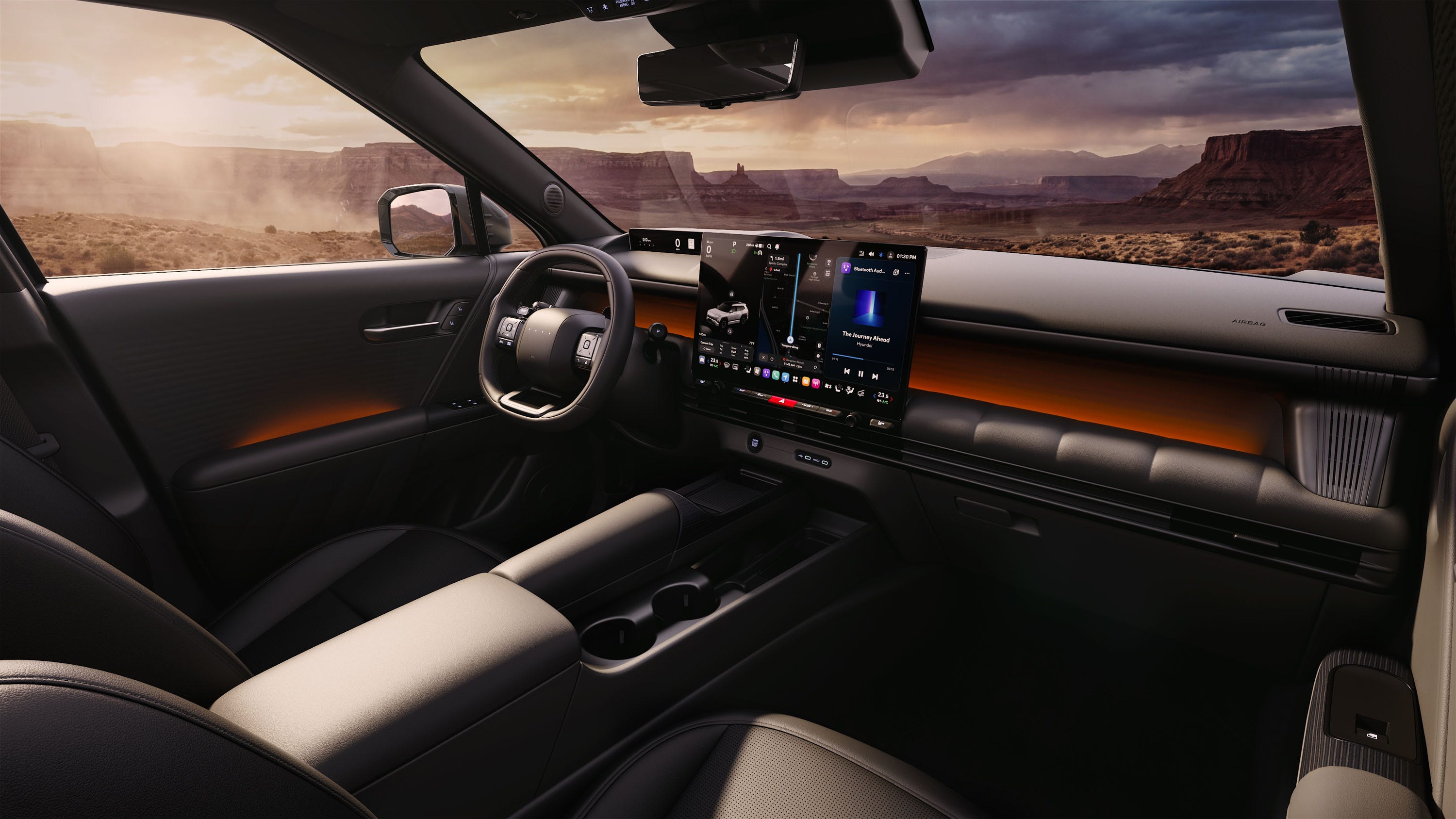 Intip Interior Hyundai Tucson 2027, Kabin Baru dengan Layar Panoramik