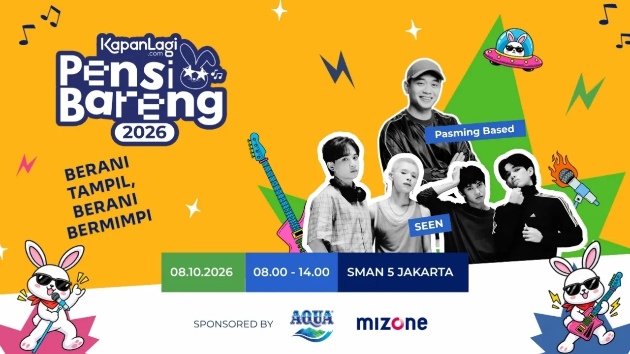 KapanLagi Pensi Bareng 2026 Hadir di SMAN 5 Jakarta 8 Oktober