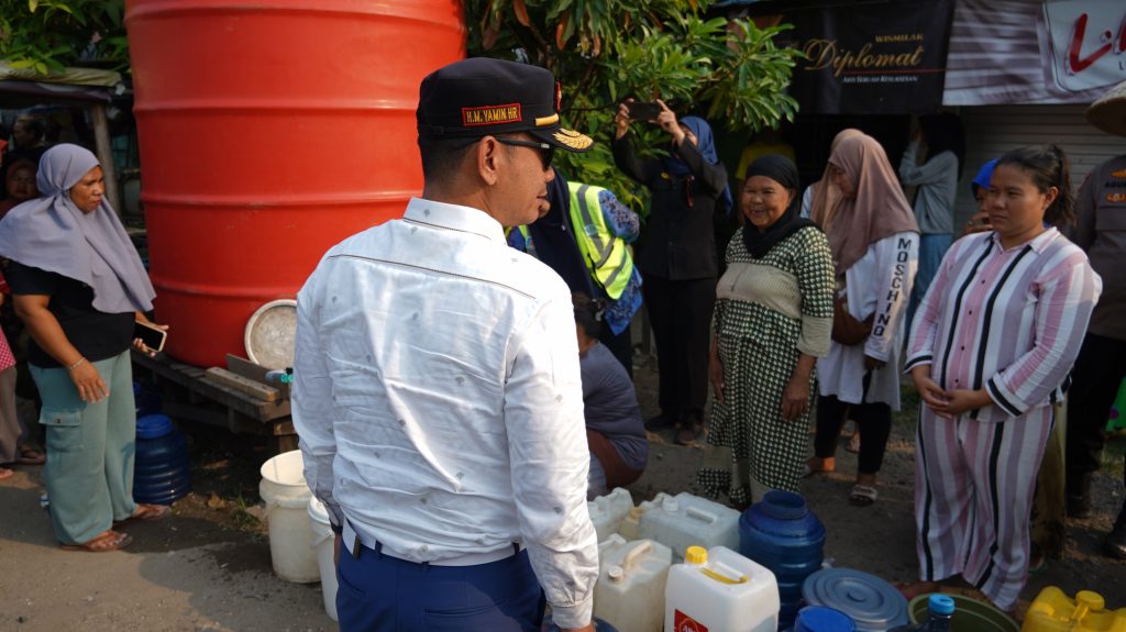 Warga Kuin Cerucuk Banjarmasin Dapat Bantuan Air Bersih PAM Bandarmasih, Distribusi Dua Kali Sepekan