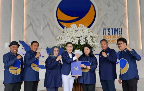 DPP NasDem Serahkan SK Kepengurusan Gorontalo 2026–2029, Indrawati Gobel Lanjutkan Estafet Rachmat Gobel