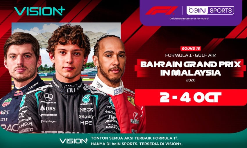 Jadwal F1 Bahrain GP Malaysia 2026 di Sepang, Verstappen Tercepat di FP1
