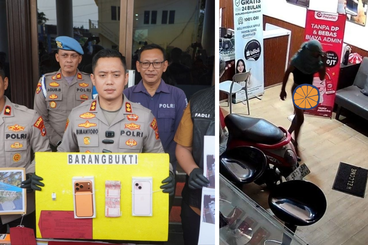 Polres Cirebon Kota Ringkus Pelajar 14 Tahun Pembobol Toko HP di Tuparev, Dua iPhone dan Rp 10 Juta Diamankan