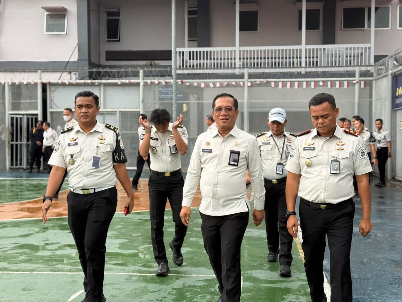 Kakanwil Ditjenpas Kepri Tinjau Dapur Sehat hingga Blok Hunian Rutan Batam, Evaluasi Standar Pelayanan Warga Binaan