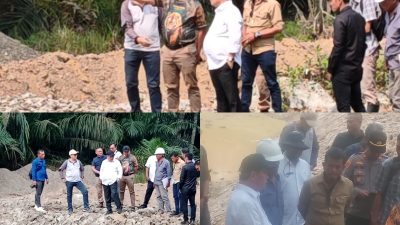 Bupati Lahat Tinjau Tebat Danau Karet, Proyek Sentra Ikan Rp 2,6 Miliar Capai Progres 66 Persen