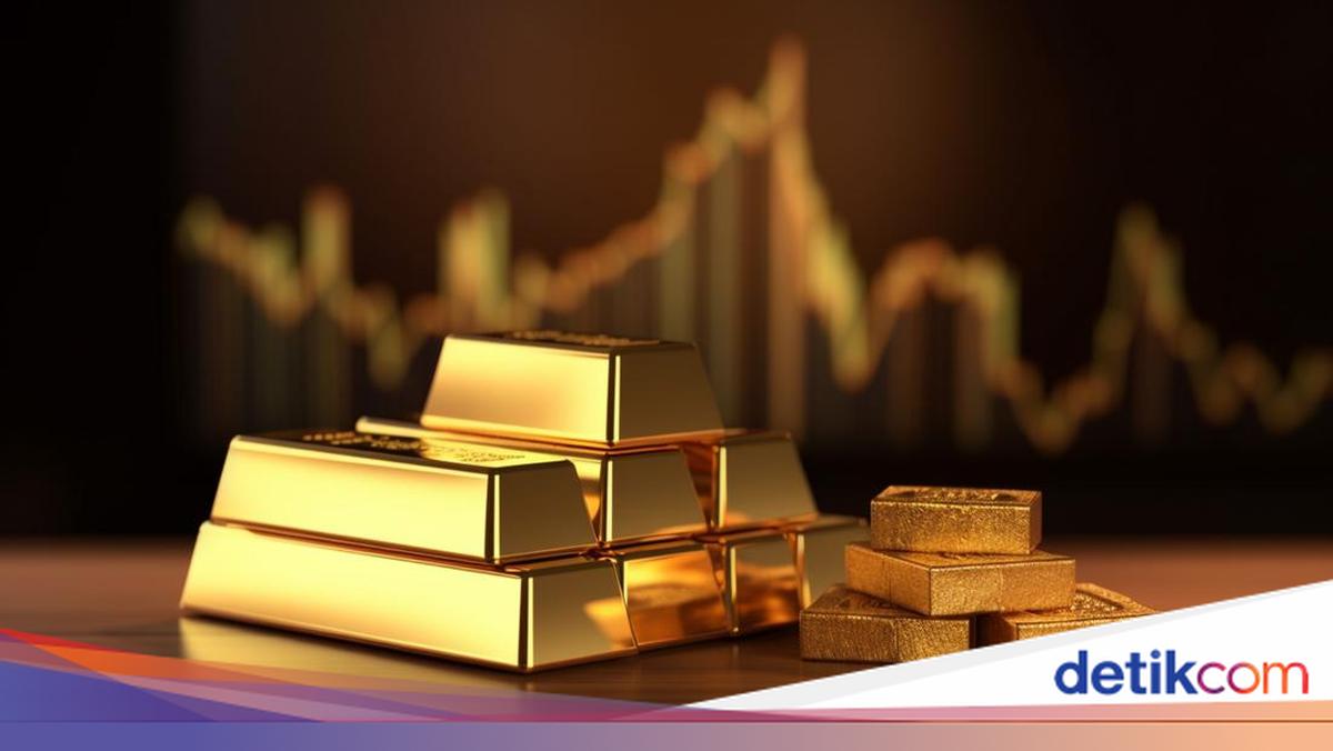 Harga Emas Antam di Palembang Turun Rp 5.000 Jadi Rp 2.576.000 per Gram