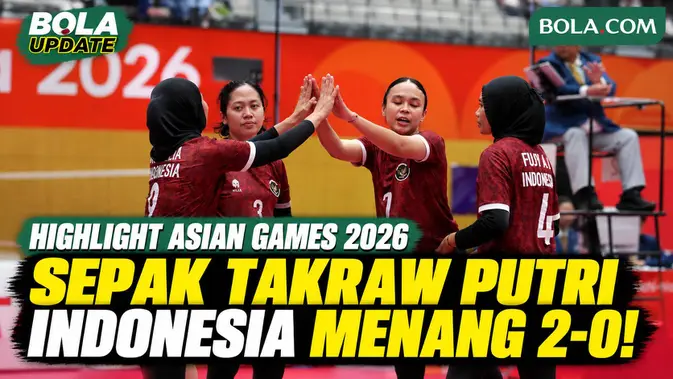 Sepak Takraw Putri Indonesia Kalahkan Jepang 2-0 di Asian Games 2026