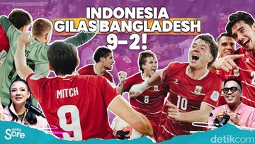Mitchell Baker Cetak 5 Gol, Indonesia Hancurkan Bangladesh 9-2 dan Lolos ke Final