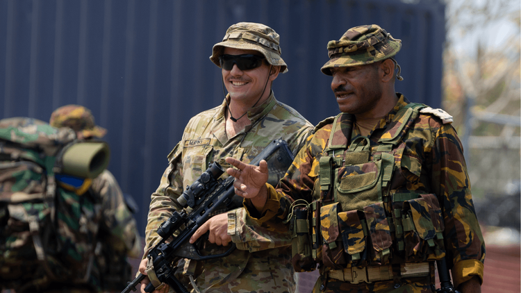 230 Prajurit PNG dan Australia Mulai Latihan Gabungan Wantok Warrior 2026 di Port Moresby